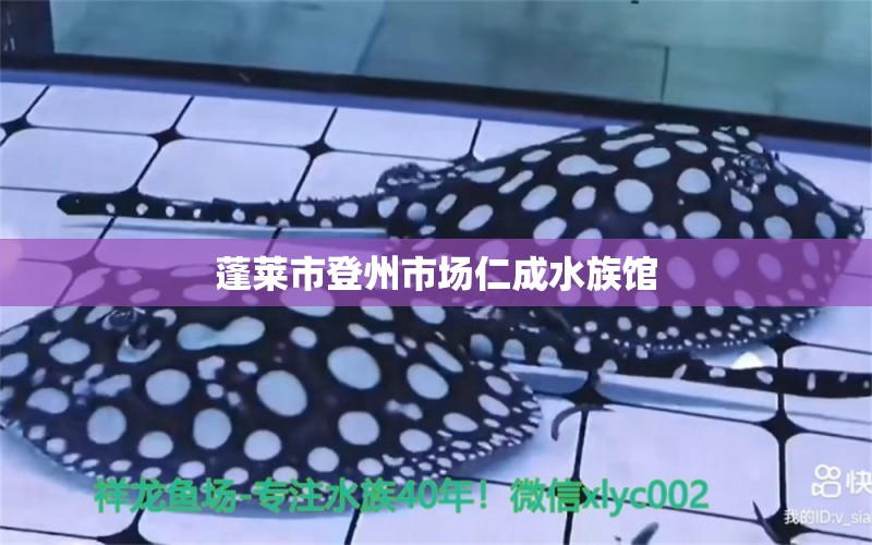 蓬莱市登州市场仁成水族馆