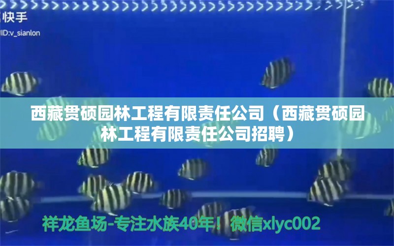 西藏贯硕园林工程有限责任公司（西藏贯硕园林工程有限责任公司招聘）