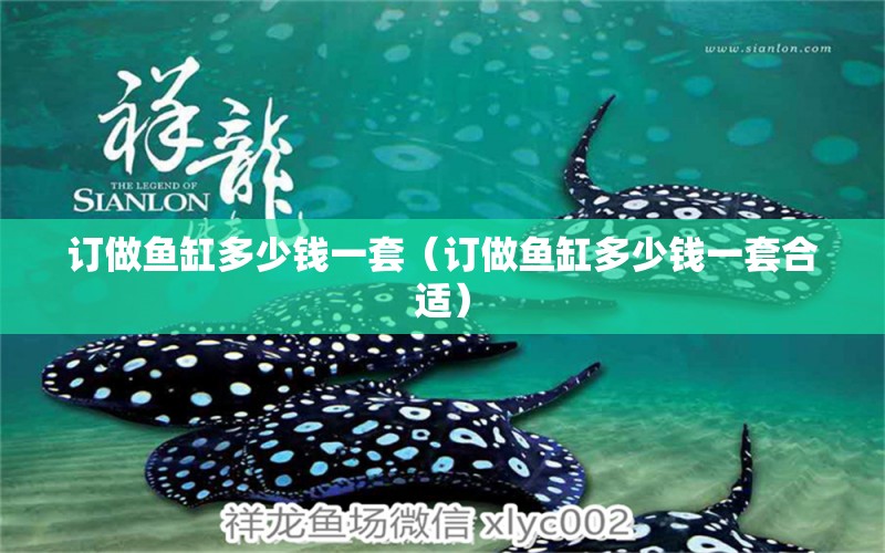 订做鱼缸多少钱一套（订做鱼缸多少钱一套合适） 祥龙水族医院