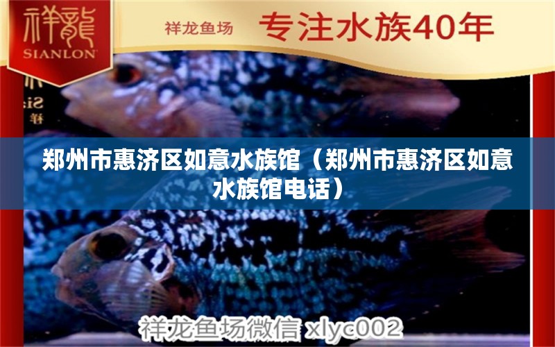 郑州市惠济区如意水族馆（郑州市惠济区如意水族馆电话） 全国水族馆企业名录