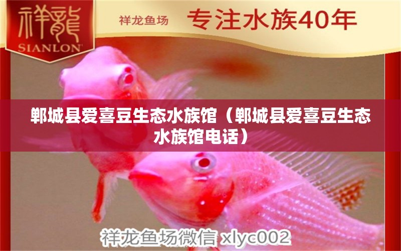 郸城县爱喜豆生态水族馆（郸城县爱喜豆生态水族馆电话）