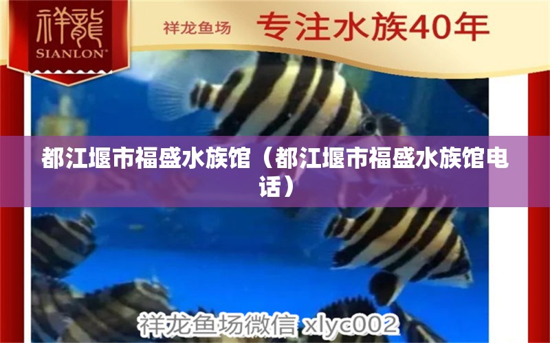 都江堰市福盛水族馆（都江堰市福盛水族馆电话） 全国水族馆企业名录