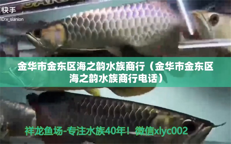 金华市金东区海之韵水族商行（金华市金东区海之韵水族商行电话）