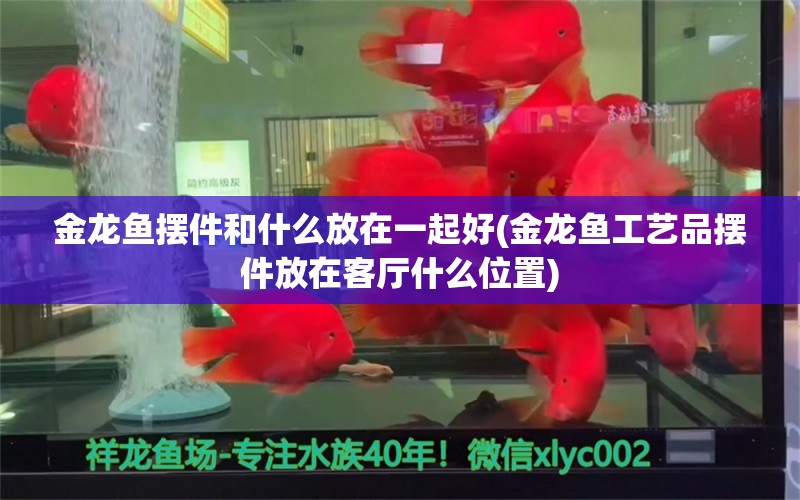 金龙鱼摆件和什么放在一起好(金龙鱼工艺品摆件放在客厅什么位置) 纯血皇冠黑白魟鱼 第1张