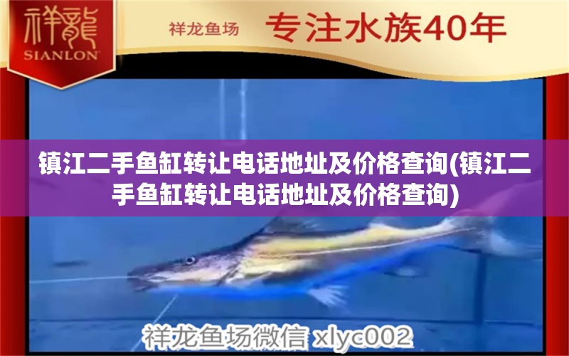 镇江二手鱼缸转让电话地址及价格查询(镇江二手鱼缸转让电话地址及价格查询) 麦肯斯银版鱼 第2张