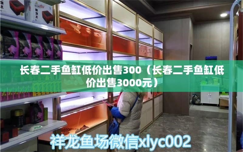 长春二手鱼缸低价出售300（长春二手鱼缸低价出售3000元） 其他品牌鱼缸