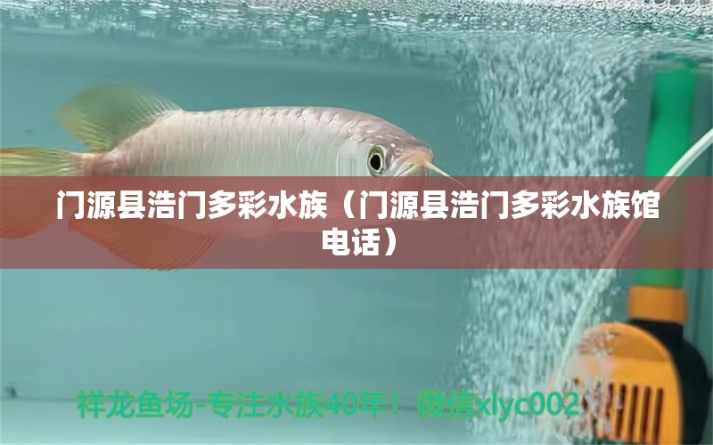 门源县浩门多彩水族（门源县浩门多彩水族馆电话） 全国水族馆企业名录