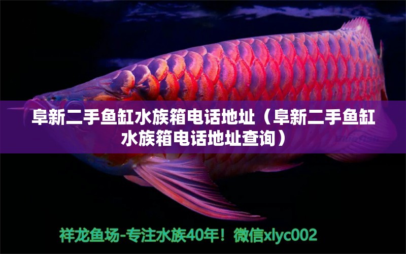 阜新二手鱼缸水族箱电话地址（阜新二手鱼缸水族箱电话地址查询）