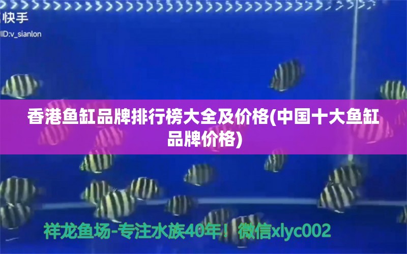 香港鱼缸品牌排行榜大全及价格(中国十大鱼缸品牌价格) 祥龙水族医院