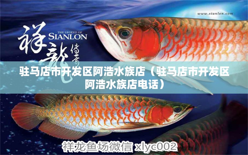 驻马店市开发区阿浩水族店（驻马店市开发区阿浩水族店电话） 全国水族馆企业名录