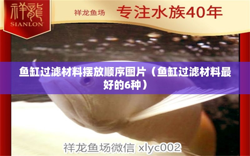 鱼缸过滤材料摆放顺序图片（鱼缸过滤材料最好的6种） 其他品牌鱼缸