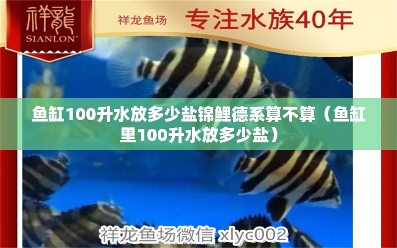 鱼缸100升水放多少盐锦鲤德系算不算（鱼缸里100升水放多少盐） 鱼缸百科