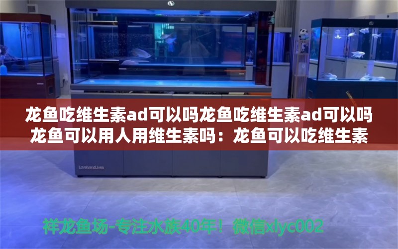 龙鱼吃维生素ad可以吗龙鱼吃维生素ad可以吗龙鱼可以用人用维生素吗：龙鱼可以吃维生素ad以及龙鱼是否可以用人用维生素 龙鱼百科 第2张