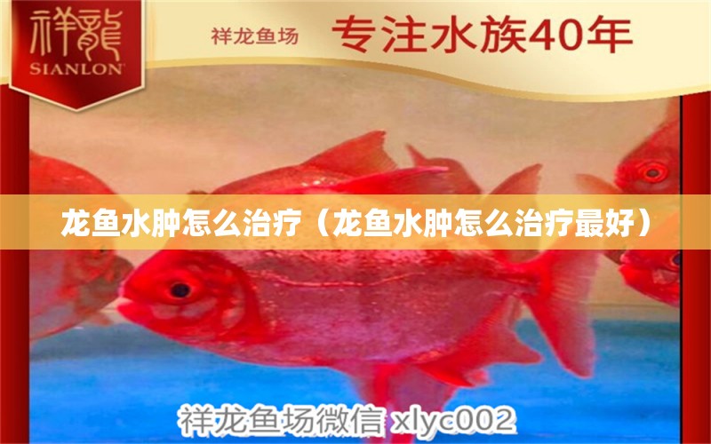 龙鱼水肿怎么治疗（龙鱼水肿怎么治疗最好）