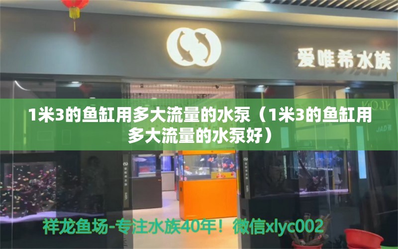 1米3的鱼缸用多大流量的水泵（1米3的鱼缸用多大流量的水泵好） 其他品牌鱼缸