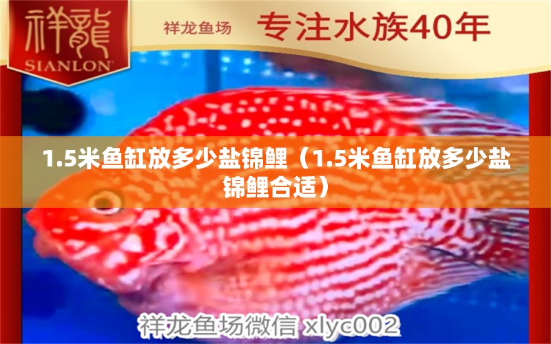 1.5米鱼缸放多少盐锦鲤（1.5米鱼缸放多少盐锦鲤合适） 其他品牌鱼缸