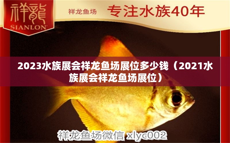 2023水族展会祥龙鱼场展位多少钱（2021水族展会祥龙鱼场展位）