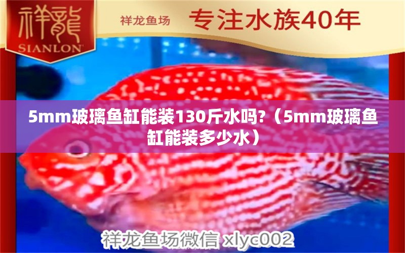 5mm玻璃鱼缸能装130斤水吗?（5mm玻璃鱼缸能装多少水）