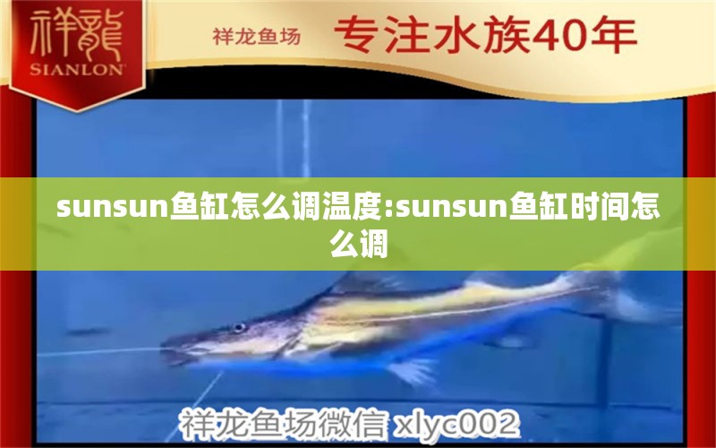 sunsun鱼缸怎么调温度:sunsun鱼缸时间怎么调