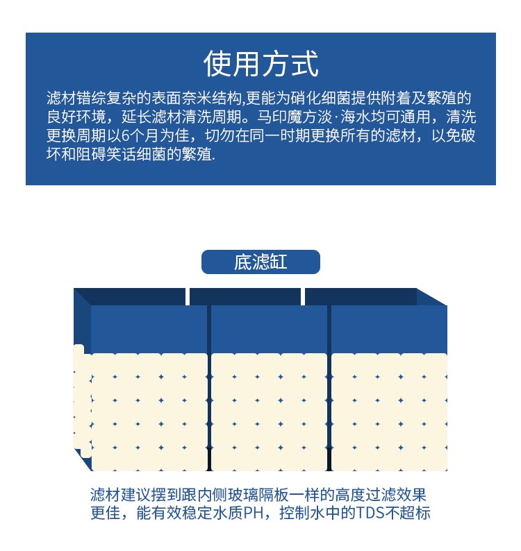 马印魔方鱼缸滤材净水过滤材料细菌屋水族过滤材料生化过滤硝化菌 马印水族 第20张