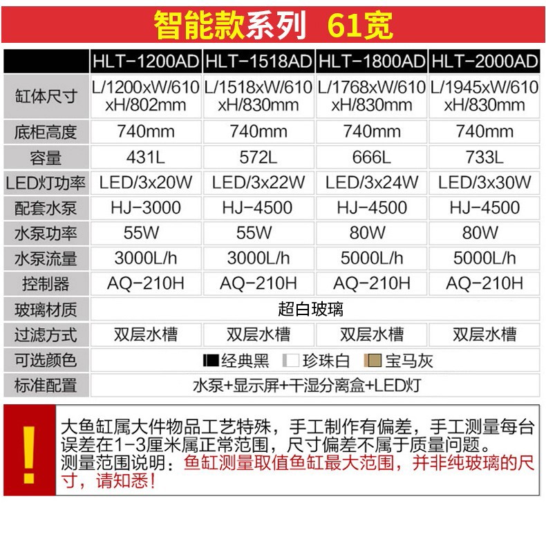 （免费入户安装破损包赔）全新升级森森超白鱼缸大型鱼缸水族箱中型生态鱼缸底滤金鱼缸 鱼缸/水族箱 第54张