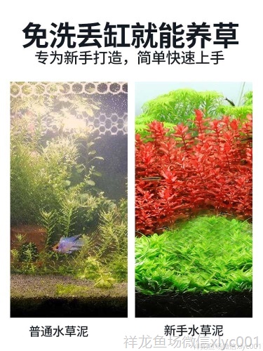 水草泥鱼缸底砂造景套餐草缸陶粒砂开缸伴侣草泥免洗ada土水藻泥 水草 第34张