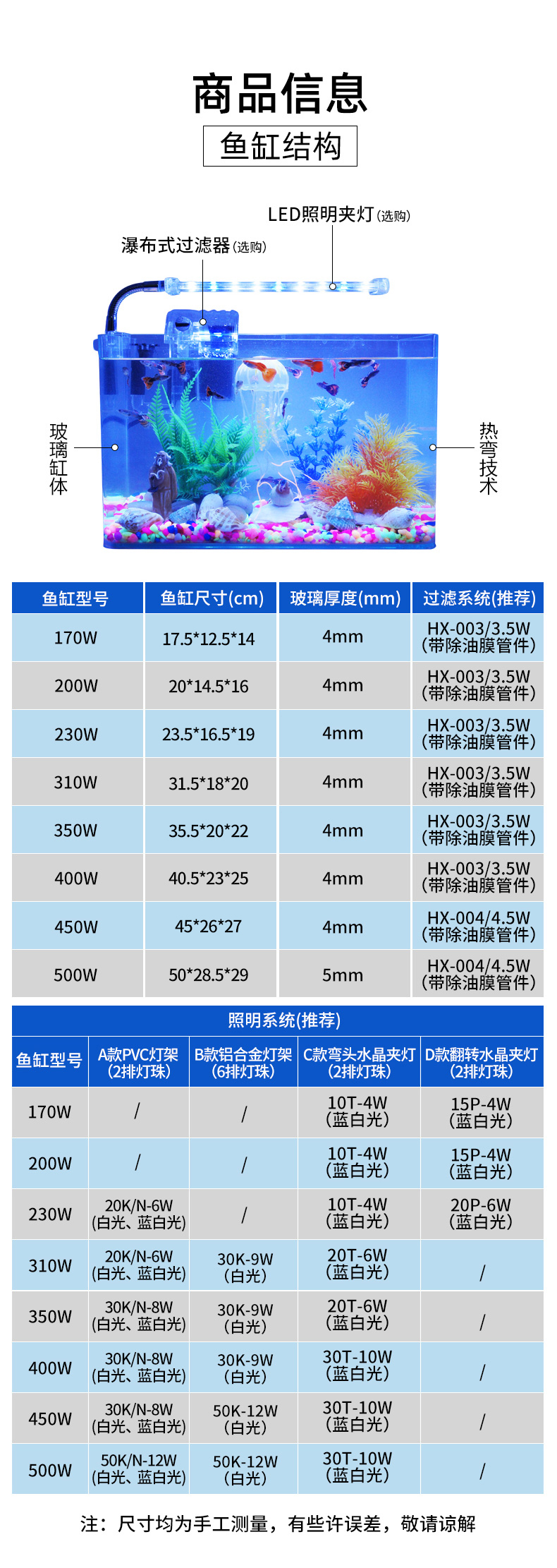 SEASTAR鱼缸桌面透明热弯方形玻璃生态金鱼缸乌龟缸客厅小型迷你办公桌水族箱 乌龟 第129张