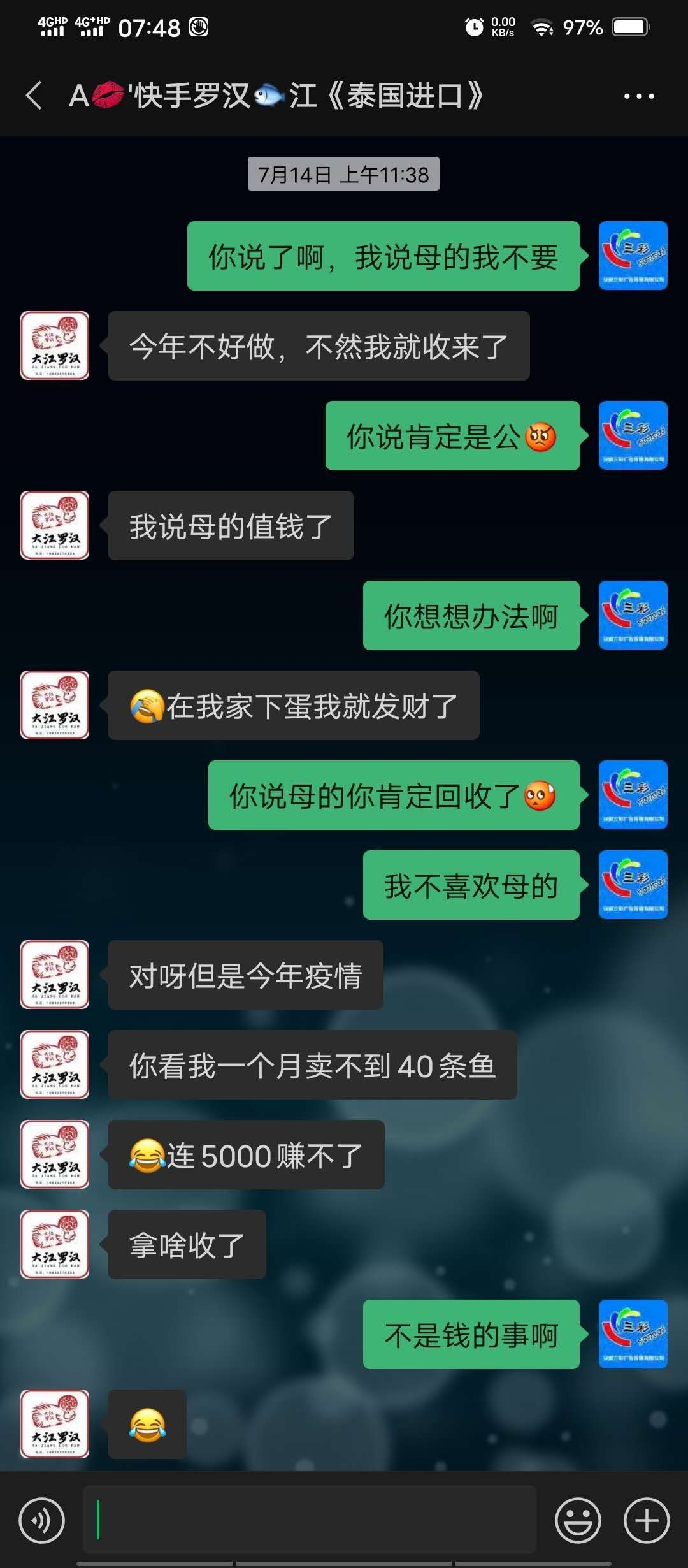 揭露一个黑心鱼商 印尼三纹虎 第4张