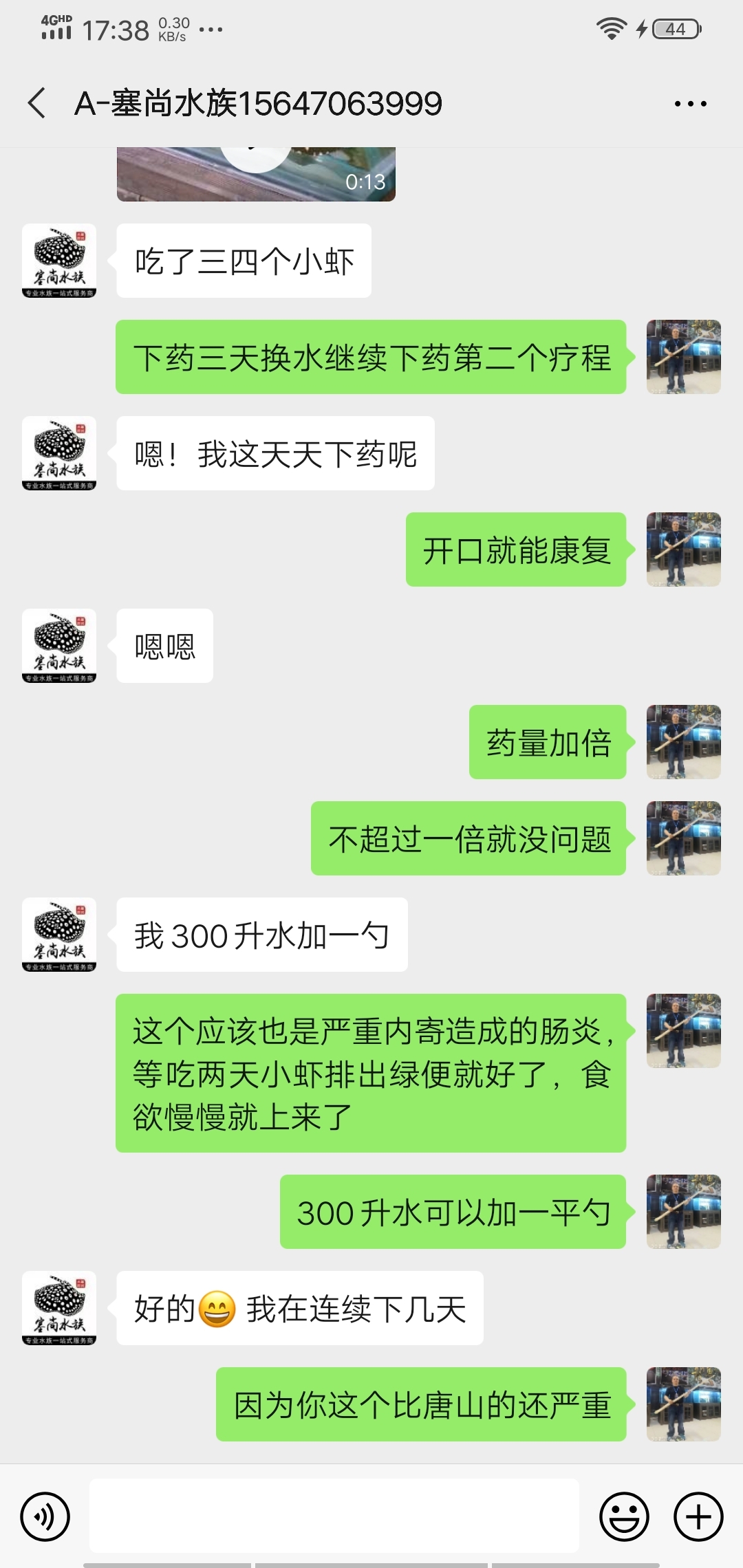 救治翻盘魟鱼 祥龙蓝珀金龙鱼 第3张