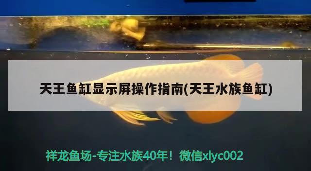 天王鱼缸显示屏操作指南(天王水族鱼缸)