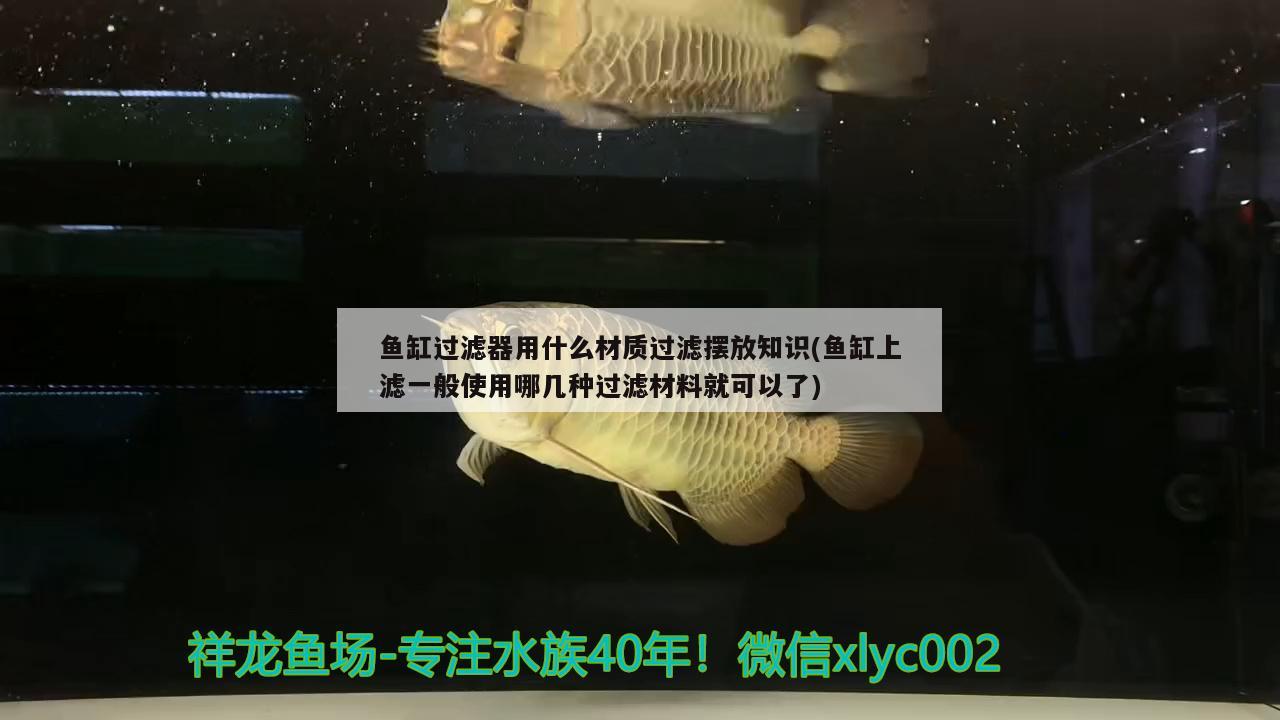 鱼缸过滤器用什么材质过滤摆放知识(鱼缸上滤一般使用哪几种过滤材料就可以了)