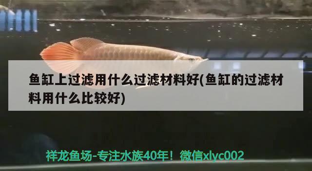 鱼缸上过滤用什么过滤材料好(鱼缸的过滤材料用什么比较好) 照明器材