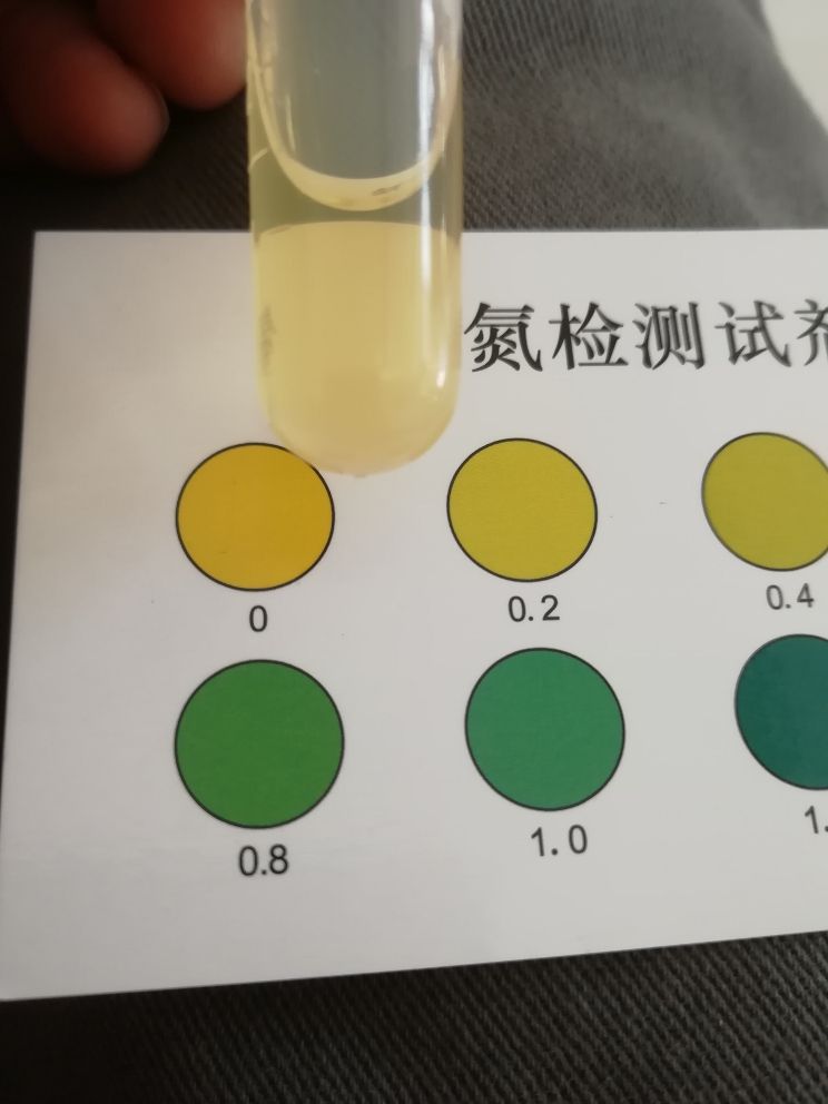 自来水氨氮测试结果 观赏鱼论坛