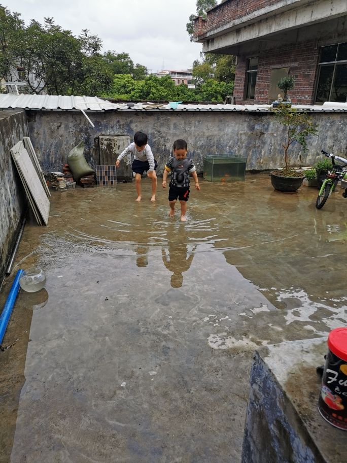 继续分享楼顶鱼池建造。 观赏鱼论坛 第5张