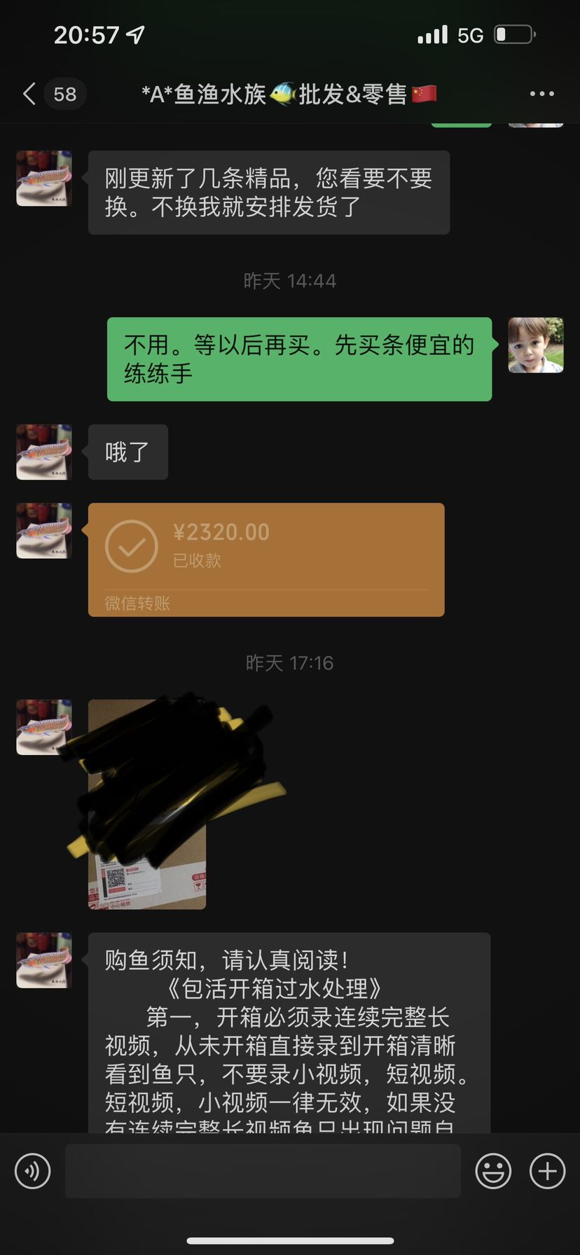 买龙鱼苗要找妥当的商家。不然鱼财两空。 观赏鱼论坛 第2张