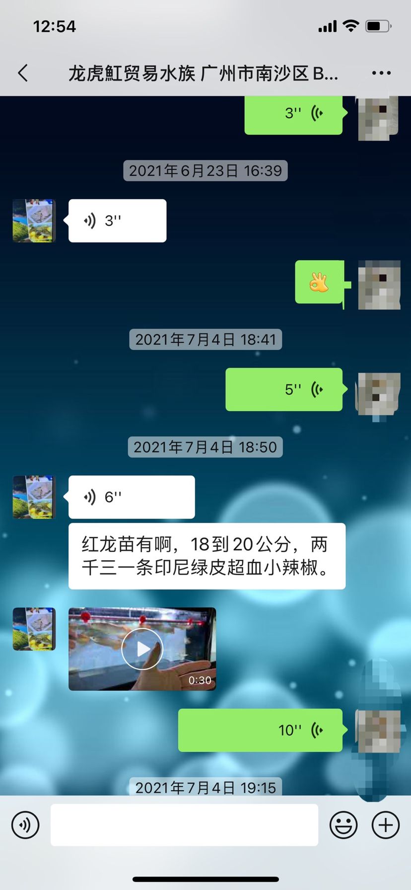 曝光一奸商，买印尼红龙发过来是号半 观赏鱼论坛 第3张