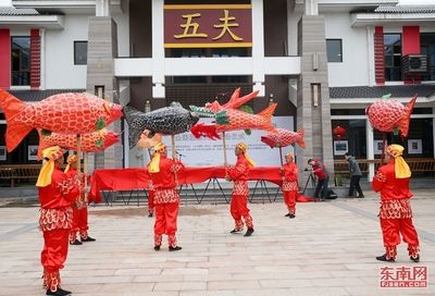 龙鱼戏资料：福建省武夷山市五夫镇的传统民俗文艺形式龙鱼戏的表演过程