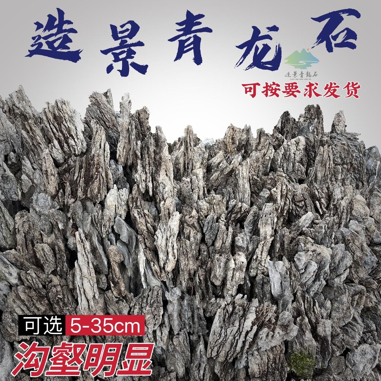 35厘米鱼缸青龙石造景图片：35厘米鱼缸青龙石造景 鱼缸百科 第2张