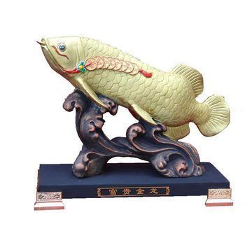 金龙鱼挂件的寓意：金龙鱼挂件在中国传统文化中具有丰富的寓意 龙鱼百科 第2张