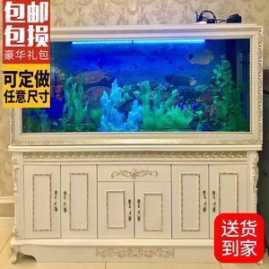 超豪华鱼缸：森森大型豪华鱼缸水族箱 鱼缸百科 第1张