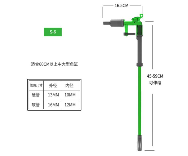 1.2米鱼缸上下水管用多大的：1.2米鱼缸上下水管的尺寸选择