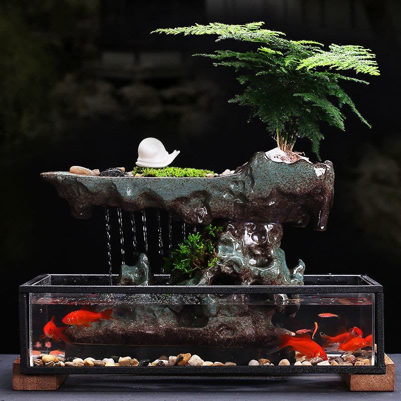 瓷盆鱼缸造景室内可以放吗：如何制作瓷盆鱼缸造景