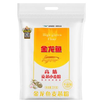 金龙鱼高筋麦芯粉5kg价格：金龙鱼高筋麦芯粉5kg价格曾达到66.9元