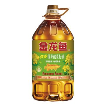 金龙鱼特香低芥酸菜籽：金龙鱼特香低芥酸菜籽油 龙鱼百科 第1张