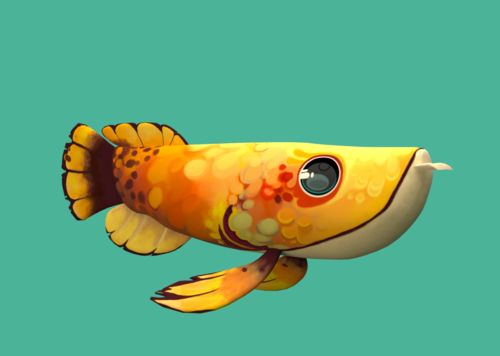 金龙鱼头像卡通人物：金龙鱼头像卡通人物的设计
