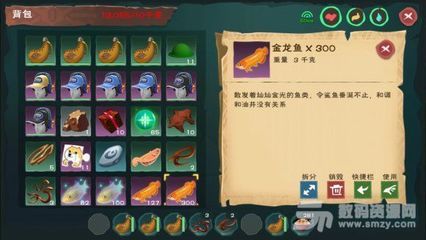 创造与魔法鳐鱼金龙鱼：创造与魔法中的金龙鱼可以用来制作虎皮鲨的饲料 龙鱼百科 第2张