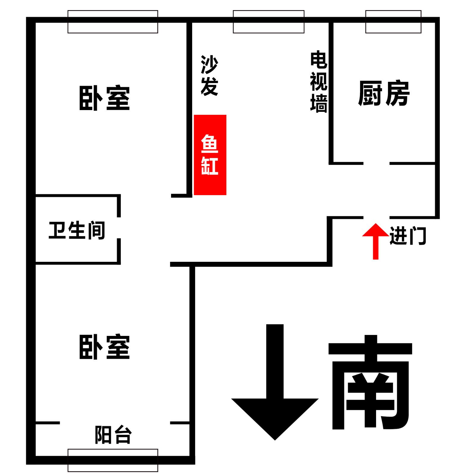 鱼缸在风水学中的摆放位置需要考虑到风水的因素和氛围：家居风水鱼缸摆放位置的影响 鱼缸百科 第1张