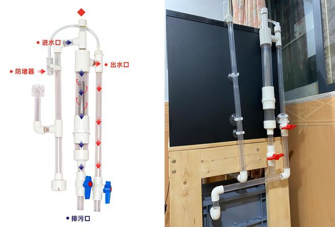 底滤鱼缸排污阀堵塞需要采取适当的措施进行清理：底滤鱼缸排污阀堵塞怎么办？ 鱼缸百科 第1张