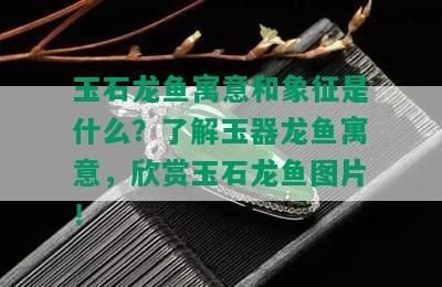 玉器龙鱼的寓意是什么翡翠龙鱼的寓意和象征是什么：玉器龙鱼有什么寓意 龙鱼百科 第1张