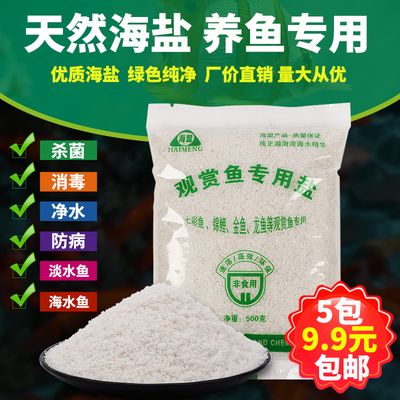 淡水鱼在鱼缸里能加海盐吗（淡水鱼可以使用海盐吗？）